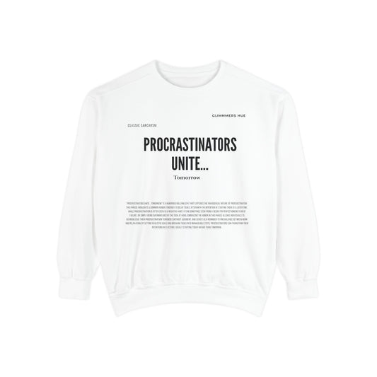 Unisex Garment-Dyed Sweatshirt