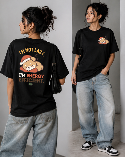 The "Energy Efficient" Boxy Tee – Heavyweight