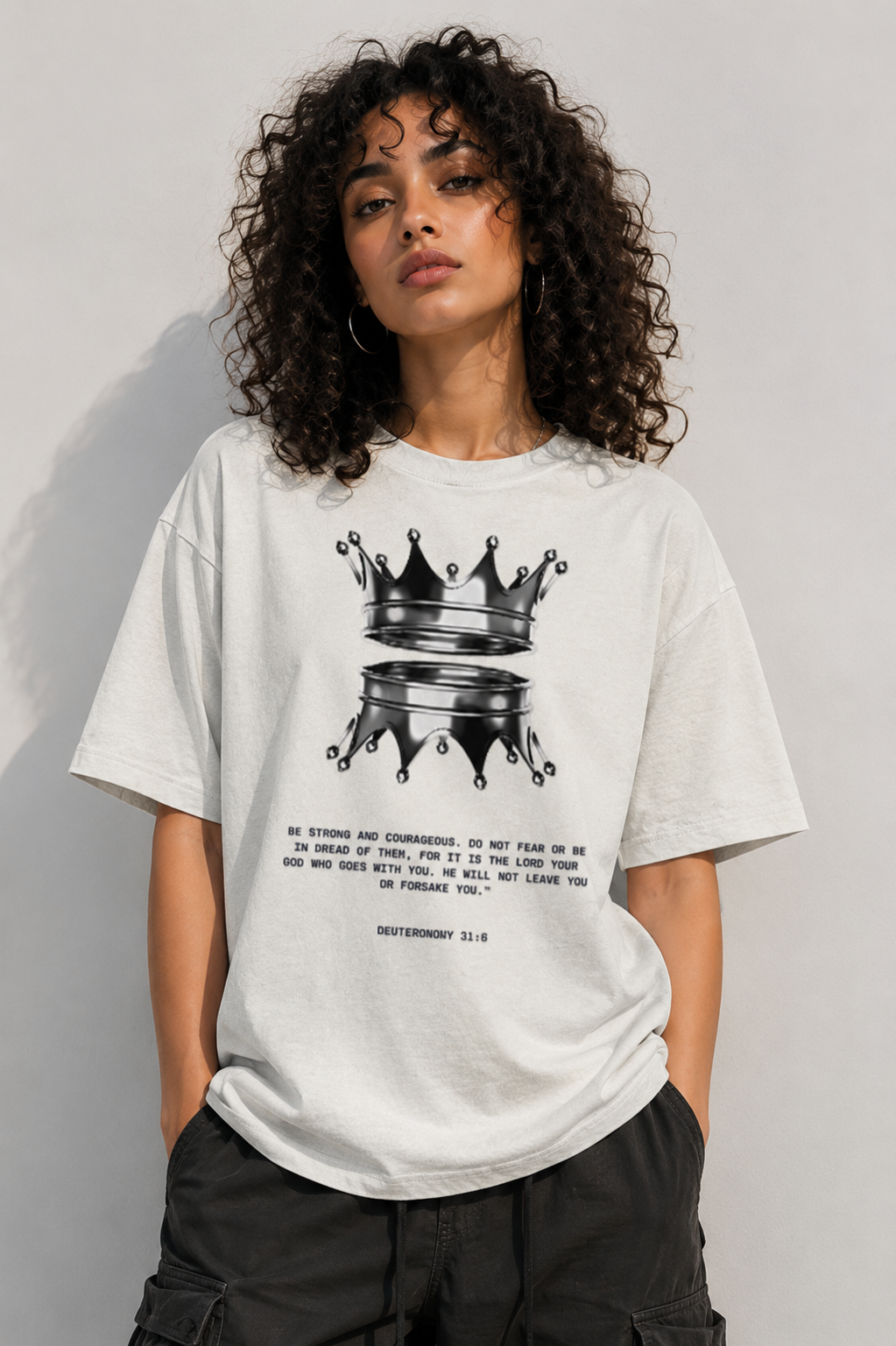 The "The Word" Typography Oversized Tee
