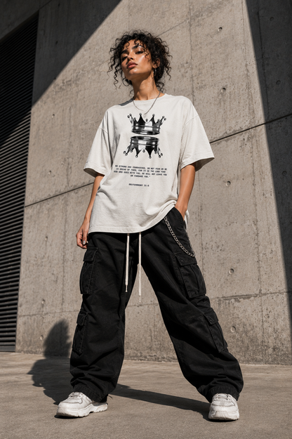 The "The Word" Typography Oversized Tee