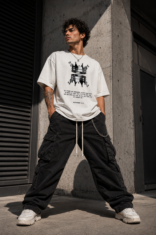 The "The Word" Typography Oversized Tee