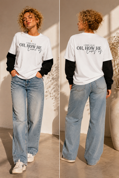 The "I'm Not Perfect" Double-Sleeve Tee