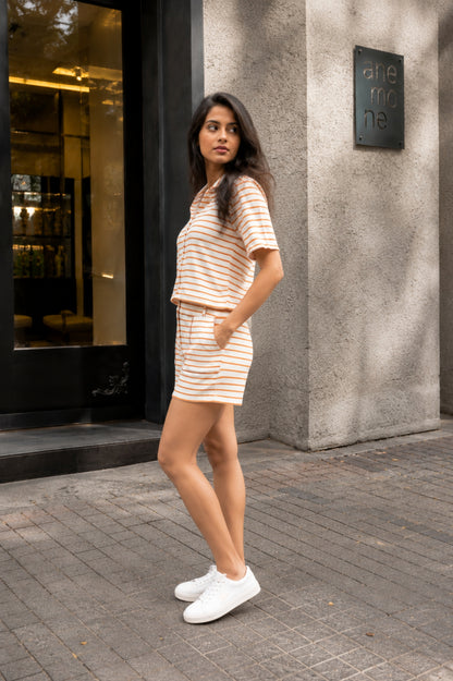 Urban Resort Stripe knitted Co-ord Set