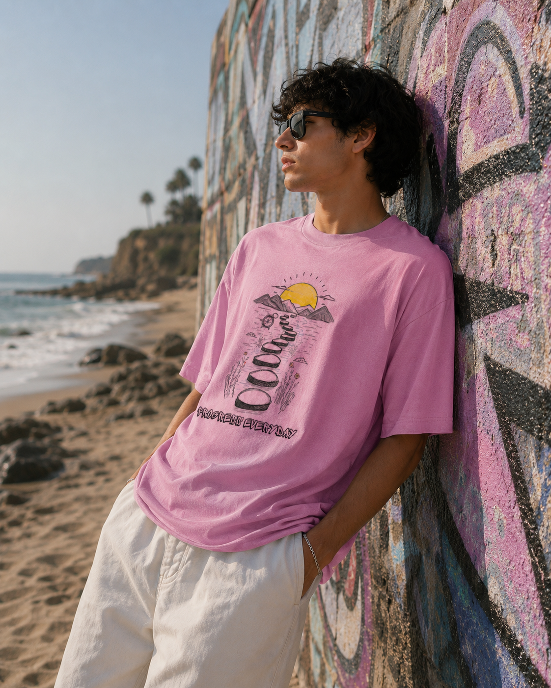Progress Everyday - Oversized tshirt