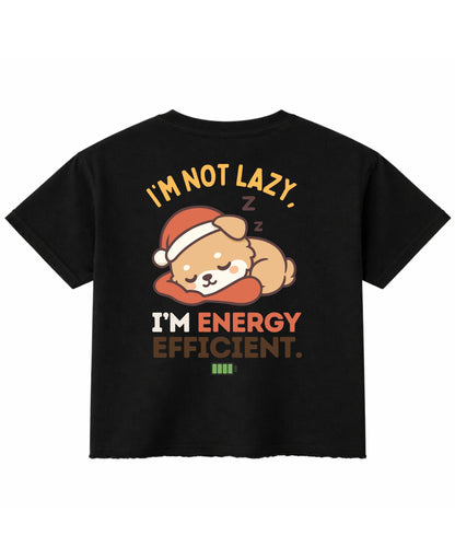 Black Boxy Fit T-shirt Back Design