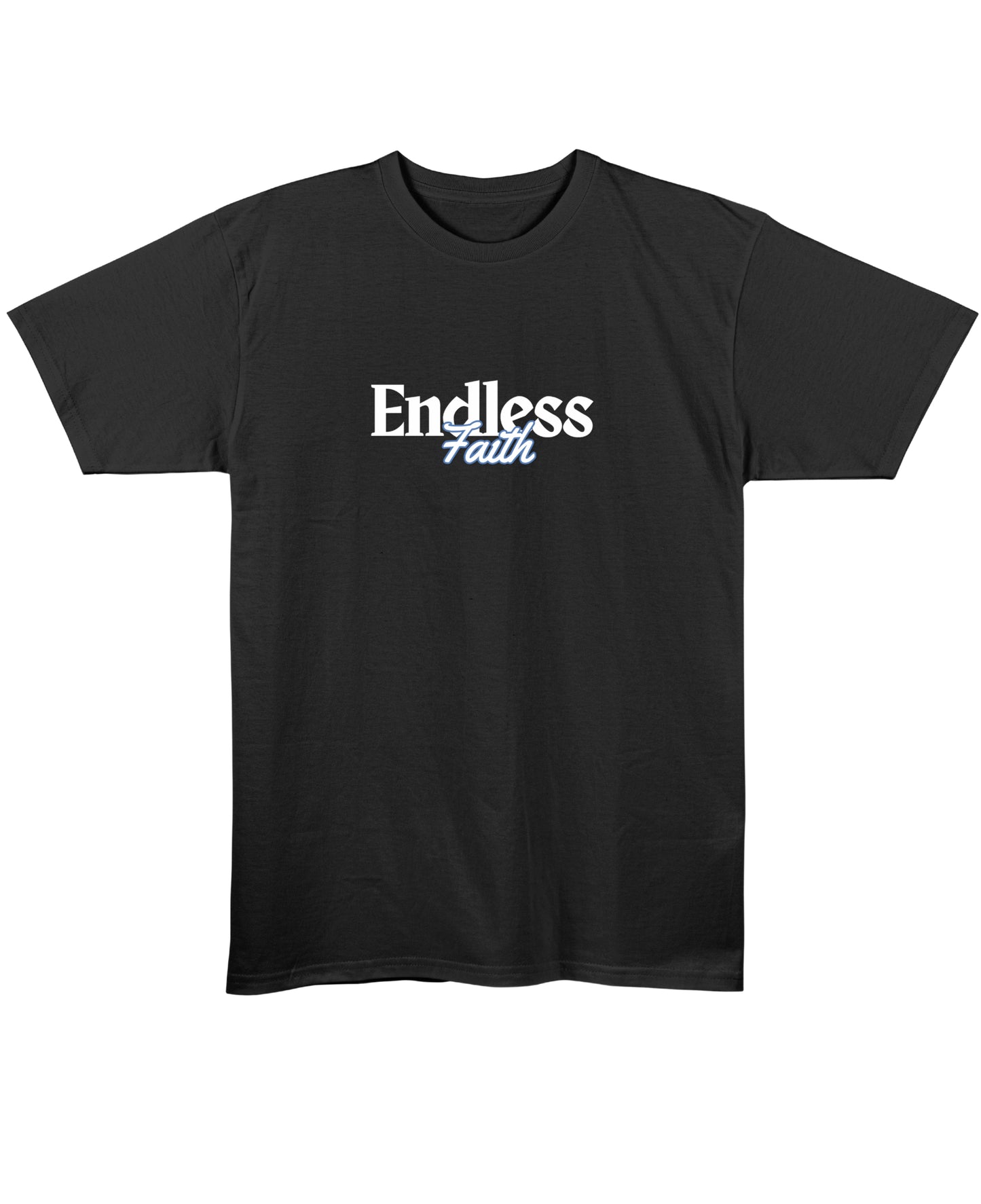 Black Regular Fit T-shirt Front Design
